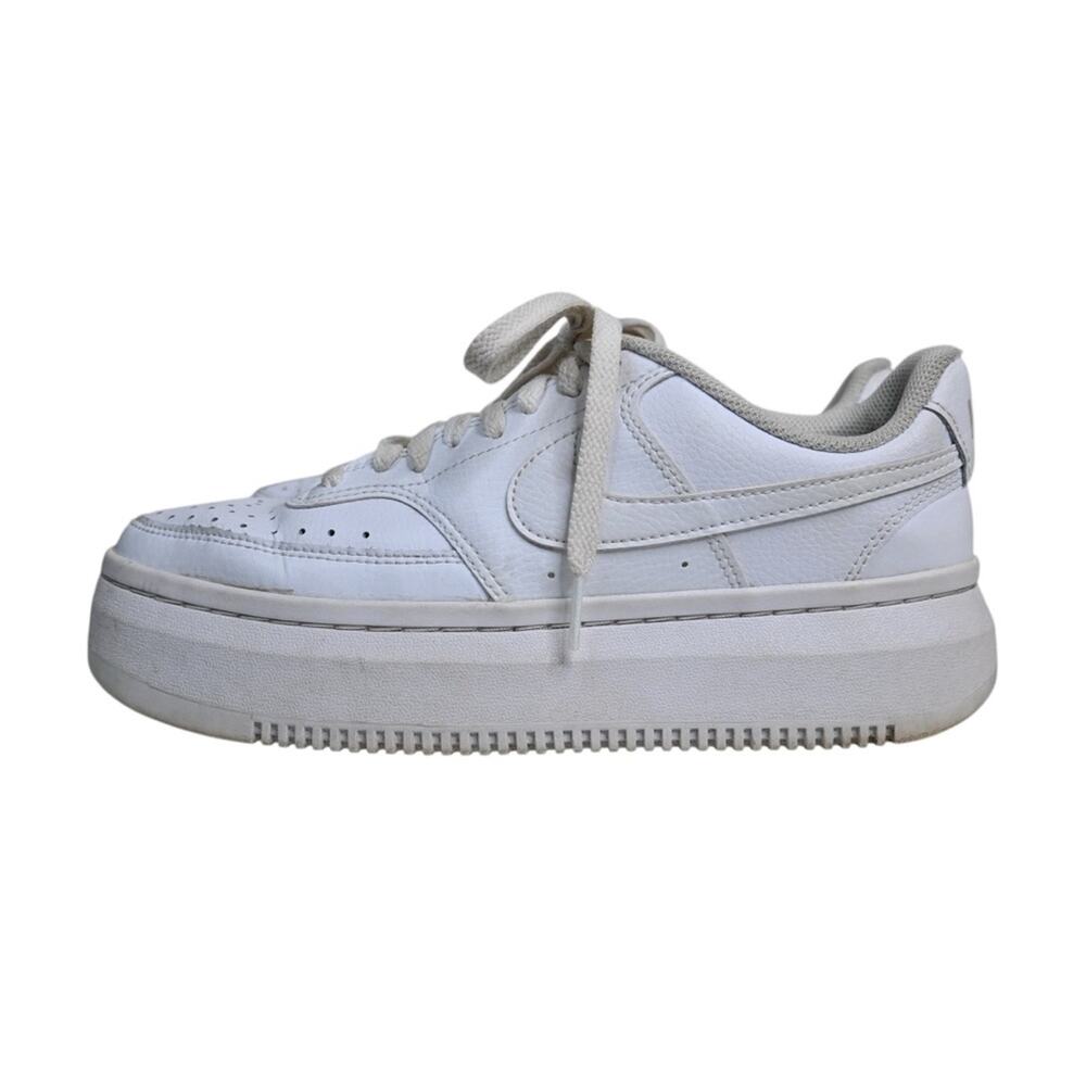 Nike Court Vision Alta Leather Platform Sneakers Women's 9.5